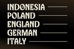 Kopi Hitam - Retro Bold Font Product Image 3