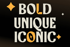 Kopi Hitam - Retro Bold Font Product Image 5