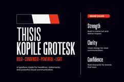 Kopile - Condensed Sans Serif Typeface Product Image 8