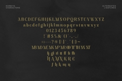 Korbiya - Elegant Serif Font Product Image 7