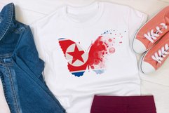 National Sublimation Art- Backgrounds Bundle. Korea North Product Image 2