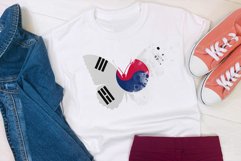 National Sublimation Art- Backgrounds Bundle. Korea South Product Image 2