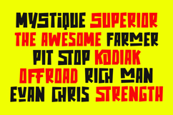 Korvich Slam Sans Serif Font Product Image 4