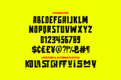 Korvich Slam Sans Serif Font Product Image 6