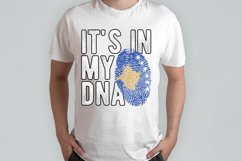 It's in my DNA Kosovo Flag Fingerprint PNG Sublimation Product Image 2