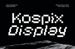Kospix - Pixel Font Product Image 1