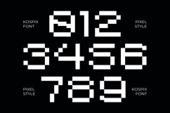 Kospix - Pixel Font Product Image 5