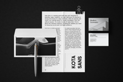 Kota Sans a Modern Sans-Serif Family Product Image 2