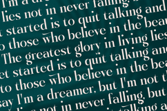 Kozan - Elegant Serif Typeface Font Product Image 17