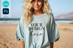 Bella and Canvas T-Shirt Mockup | Mockup | T Shirt Mockups Product Image 1