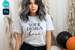Bella and Canvas T-Shirt Mockup | Mockup | T Shirt Mockups Product Image 1