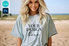 Bella and Canvas T-Shirt Mockup | Mockup | T Shirt Mockups Product Image 1