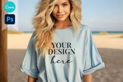 Bella and Canvas T-Shirt Mockup | Mockup | T Shirt Mockups Product Image 1