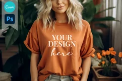 Bella and Canvas T-Shirt Mockup | Mockup | T Shirt Mockups Product Image 1