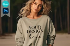 Bella and Canvas T-Shirt Mockup | Mockup | T Shirt Mockups Product Image 1