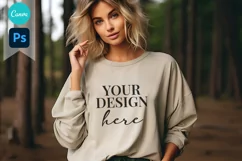 Bella and Canvas T-Shirt Mockup | Mockup | T Shirt Mockups Product Image 1