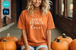 Bella and Canvas T-Shirt Mockup | Mockup | T Shirt Mockups Product Image 1