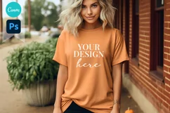 Bella and Canvas T-Shirt Mockup | Mockup | T Shirt Mockups Product Image 1