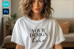 Bella and Canvas T-Shirt Mockup | Mockup | T Shirt Mockups Product Image 1