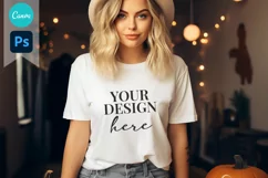 Bella and Canvas T-Shirt Mockup | Mockup | T Shirt Mockups Product Image 1
