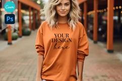Bella and Canvas T-Shirt Mockup | Mockup | T Shirt Mockups Product Image 1