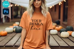 Bella and Canvas T-Shirt Mockup | Mockup | T Shirt Mockups Product Image 1