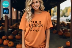 Bella and Canvas T-Shirt Mockup | Mockup | T Shirt Mockups Product Image 1