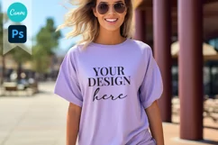 Bella and Canvas T-Shirt Mockup | Mockup | T Shirt Mockups Product Image 1