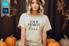 Bella and Canvas T-Shirt Mockup | Mockup | T Shirt Mockups Product Image 1
