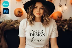 Bella and Canvas T-Shirt Mockup | Mockup | T Shirt Mockups Product Image 1