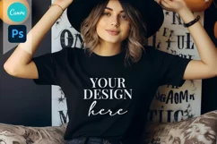 Bella and Canvas T-Shirt Mockup | Mockup | T Shirt Mockups Product Image 1