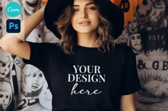Bella and Canvas T-Shirt Mockup | Mockup | T Shirt Mockups Product Image 1