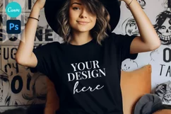 Bella and Canvas T-Shirt Mockup | Mockup | T Shirt Mockups Product Image 1