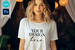 Bella and Canvas T-Shirt Mockup | Mockup | T Shirt Mockups Product Image 1