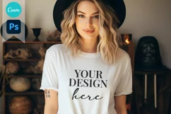 Bella and Canvas T-Shirt Mockup | Mockup | T Shirt Mockups Product Image 1