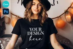 Bella and Canvas T-Shirt Mockup | Mockup | T Shirt Mockups Product Image 1