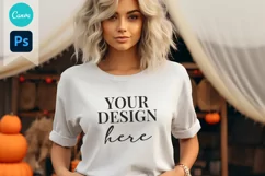 Bella and Canvas T-Shirt Mockup | Mockup | T Shirt Mockups Product Image 1