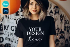 Bella and Canvas T-Shirt Mockup | Mockup | T Shirt Mockups Product Image 1