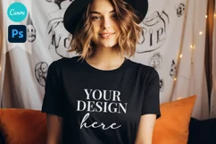 Bella and Canvas T-Shirt Mockup | Mockup | T Shirt Mockups Product Image 1