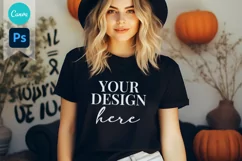 Bella and Canvas T-Shirt Mockup | Mockup | T Shirt Mockups Product Image 1