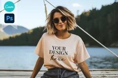 Bella and Canvas T-Shirt Mockup | Mockup | T Shirt Mockups Product Image 1