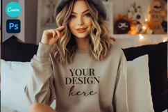 Bella and Canvas T-Shirt Mockup | Mockup | T Shirt Mockups Product Image 1