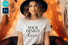 Bella and Canvas T-Shirt Mockup | Mockup | T Shirt Mockups Product Image 1