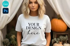 Bella and Canvas T-Shirt Mockup | Mockup | T Shirt Mockups Product Image 1