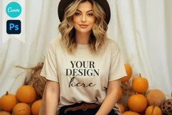 Bella and Canvas T-Shirt Mockup | Mockup | T Shirt Mockups Product Image 1