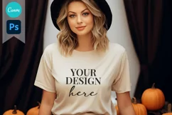 Bella and Canvas T-Shirt Mockup | Mockup | T Shirt Mockups Product Image 1
