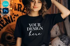 Bella and Canvas T-Shirt Mockup | Mockup | T Shirt Mockups Product Image 1