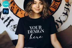 Bella and Canvas T-Shirt Mockup | Mockup | T Shirt Mockups Product Image 1