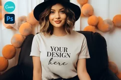 Bella and Canvas T-Shirt Mockup | Mockup | T Shirt Mockups Product Image 1