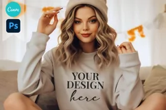 Bella and Canvas T-Shirt Mockup | Mockup | T Shirt Mockups Product Image 1